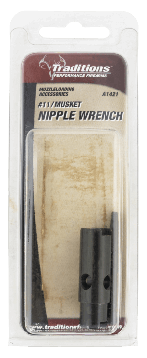 Traditions A1421 Nipple Wrench In Line Rifle Universal Steel Black Traditions A1421 Nipple Wrench In Line Rifle Universal Steel Black