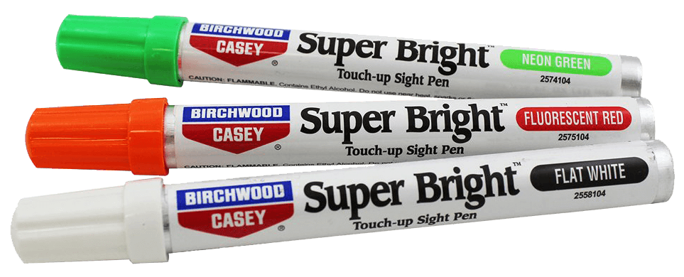 Birchwood Casey 15116 Super Bright Touch-Up Sight Pens Red/White/Green Birchwood Casey 15116 Super Bright Touch-Up Sight Pens Red/White/Green