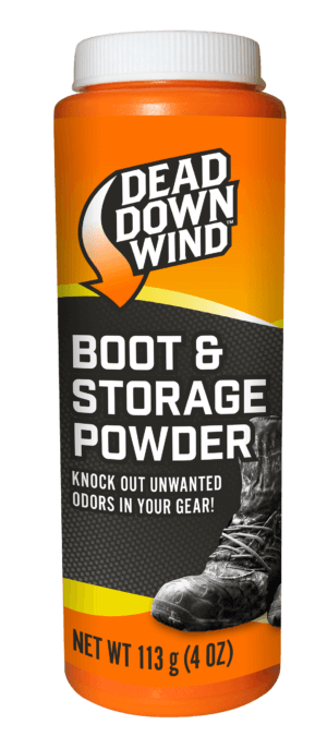 Dead Down Wind 1215N Boot Powder Odor Eliminator Unscented Scent Cornstarch/Talc 4 oz Dead Down Wind 1215N Boot Powder Odor Eliminator Unscented Scent Cornstarch/Talc 4 oz