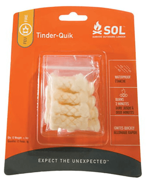 Survive Outdoors Longer 01400006 Tinder Quik White 12 Pack Survive Outdoors Longer 01400006 Tinder Quik White 12 Pack