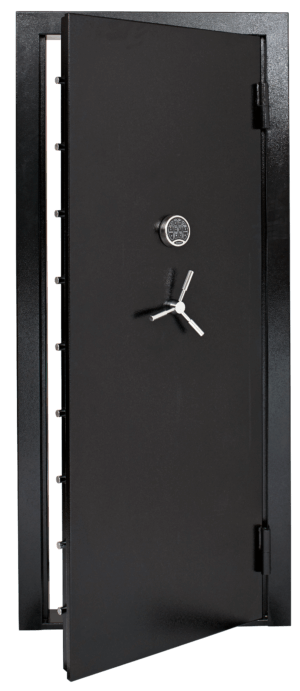 SnapSafe 75419 Vault Door Out-Swing Black 12 Gauge Steel 32.80″W x 81″H Access Code/Key Entry SnapSafe 75419 Vault Door Out-Swing Black 12 Gauge Steel 32.80″W x 81″H Access Code/Key Entry