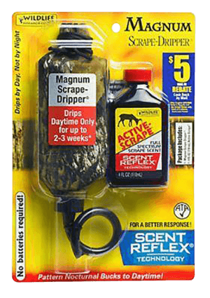 Wildlife Research 385 Magnum Scrape-Dripper w/Active Scrape Deer Attractant 4 oz Wildlife Research 385 Magnum Scrape-Dripper w/Active Scrape Deer Attractant 4 oz