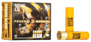 Federal PFCX258F5 Premium Grand Slam 20Gauge 3″ 1 5/16oz 5Shot 10rd Box