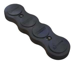 Lockdown 1097608 Gun Concealment Magnum Magnet Black Metal Holds 1 Handgun/Rifle/Shotgun