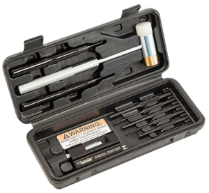 Wheeler 952636 AR15 Hammer & Roll Pin Punch Set Black Steel AR Platform Firearm Wheeler 952636 AR15 Hammer & Roll Pin Punch Set Black Steel AR Platform Firearm