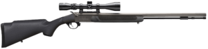 Traditions CR841104421 NitroFire 50 Cal 209 Primer 26″ Gray Cerakote Rec/Barrel with VAPR Twist Realtree Edge Synthetic Stock