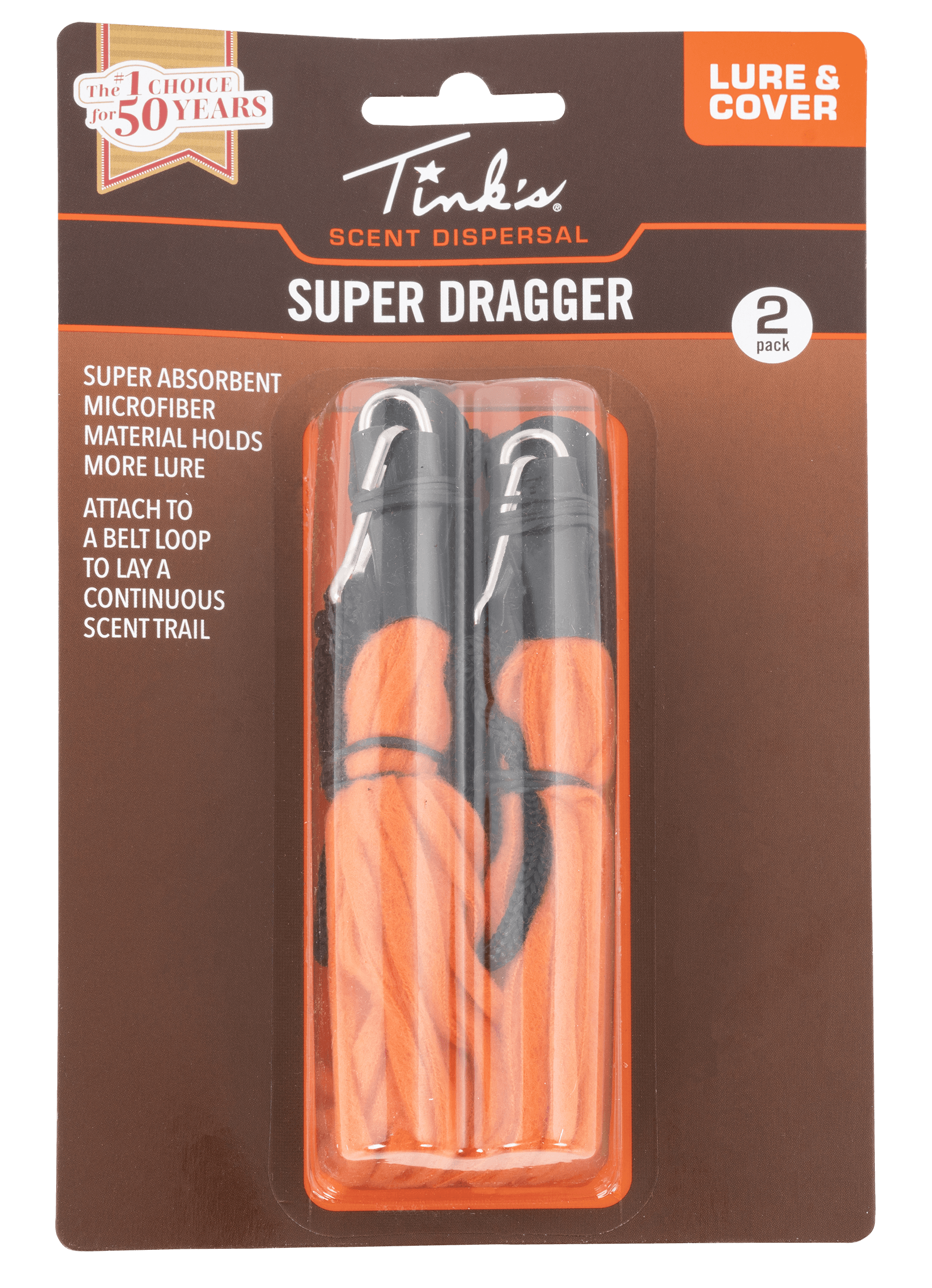 Tinks W5955 Scent Dragger Microfiber 6 ft Absorbent Line 2 Pack Tinks W5955 Scent Dragger Microfiber 6 ft Absorbent Line 2 Pack
