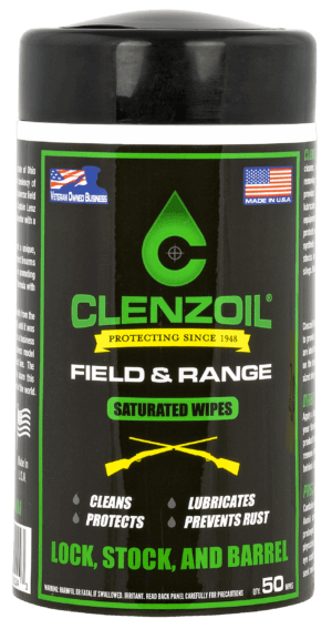 Clenzoil 2243 Field & Range  Wipes 50 Count