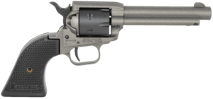 Heritage Mfg RR22C4 Rough Rider 22 LR 6 Shot 4.75″ Tungsten Gray Cerakote Steel Barrel Tungsten Gray Cerakote Steel Frame Black Satin Cylinder Black Textured Polymer Grip Hammer/Thumb Safety Exposed Hammer Heritage Mfg RR22C4 Rough Rider 22 LR 6 Shot 4.75″ Tungsten Gray Cerakote Steel Barrel Tungsten Gray Cerakote Steel Frame Black Satin Cylinder Black Textured Polymer Grip Hammer/Thumb Safety Exposed Hammer