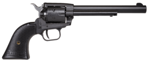 Heritage Mfg SRR22BS6PG Rough Rider 22 LR 6 Shot 6.50″ Black Satin Steel Barrel Frame & Cylinder Black Star Polymer Grip Manual Thumb Safety Exposed Hammer Heritage Mfg SRR22BS6PG Rough Rider 22 LR 6 Shot 6.50″ Black Satin Steel Barrel Frame & Cylinder Black Star Polymer Grip Manual Thumb Safety Exposed Hammer