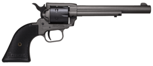 Heritage Mfg SRR22C6 Rough Rider 22 LR 6 Shot 6.50″ Tungsten Gray Cerakote Steel Barrel Frame Black Satin Cylinder Black Polymer Grip Hammer/Thumb Safety Exposed Hammer Heritage Mfg SRR22C6 Rough Rider 22 LR 6 Shot 6.50″ Tungsten Gray Cerakote Steel Barrel Frame Black Satin Cylinder Black Polymer Grip Hammer/Thumb Safety Exposed Hammer