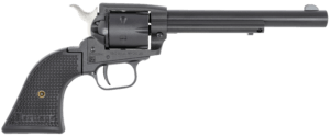 Heritage Mfg SRR22MBS6PG Rough Rider 22 LR/22 WMR 6 Shot/ 6.50″ Black Satin Steel Barrel Frame & Cylinder Black Polymer Grip Hammer/Thumb Safety Exposed Hammer Heritage Mfg SRR22MBS6PG Rough Rider 22 LR/22 WMR 6 Shot/ 6.50″ Black Satin Steel Barrel Frame & Cylinder Black Polymer Grip Hammer/Thumb Safety Exposed Hammer