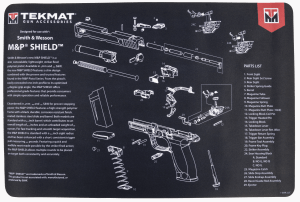 TekMat TEKR17SWMPSHIELD S&W M&P Shield Parts Diagram 11" x 17"