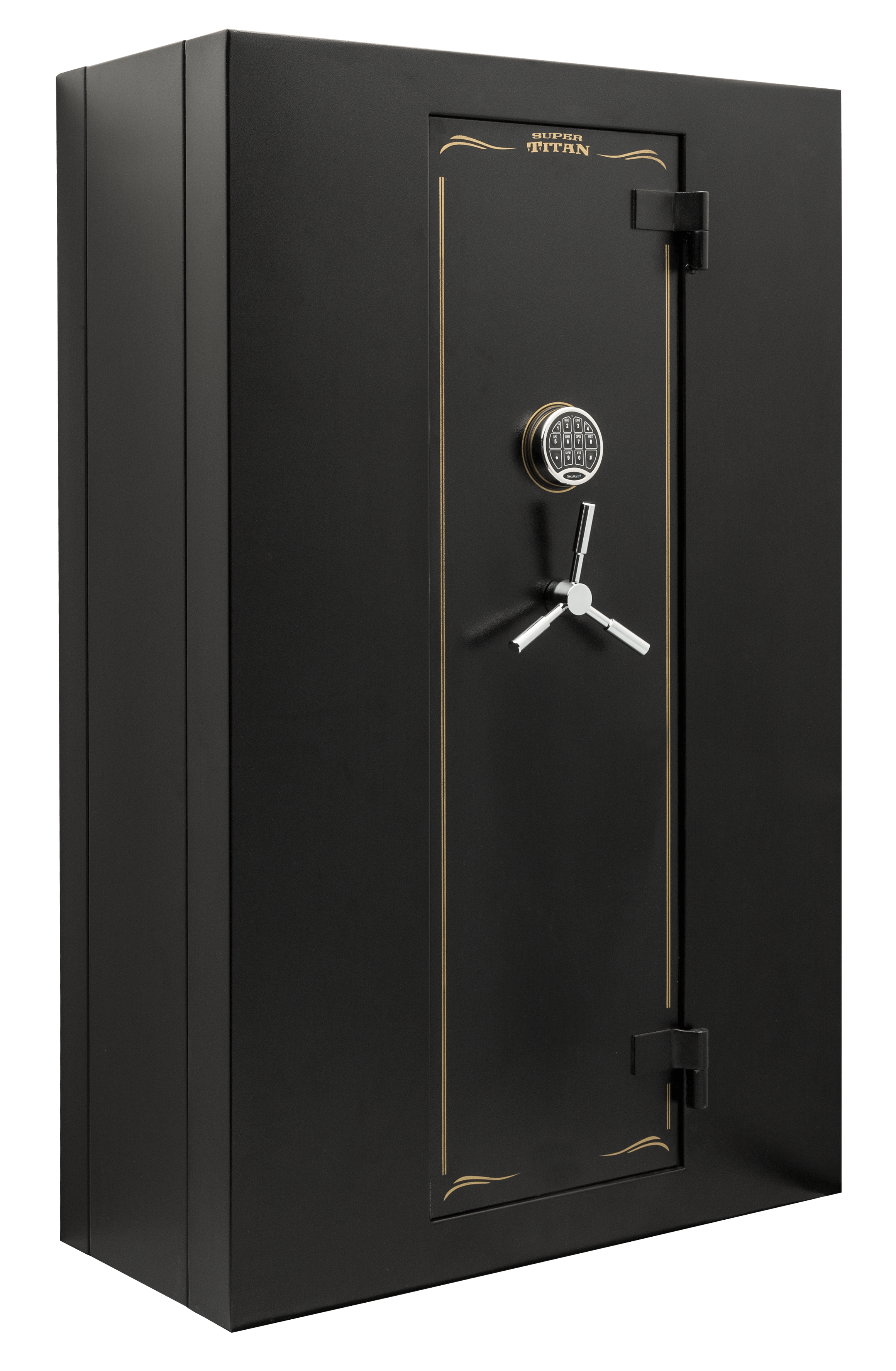 SnapSafe 75011 Modular Safe Super Titan Access Code/Key Entry Black 9 Gauge Steel Holds 24+ Long Guns SnapSafe 75011 Modular Safe Super Titan Access Code/Key Entry Black 9 Gauge Steel Holds 24+ Long Guns