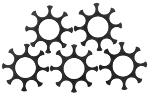 Smith & Wesson 3013767 Moon Clip Full 357 Mag 8rd 5 Pack Smith & Wesson 3013767 Moon Clip Full 357 Mag 8rd 5 Pack