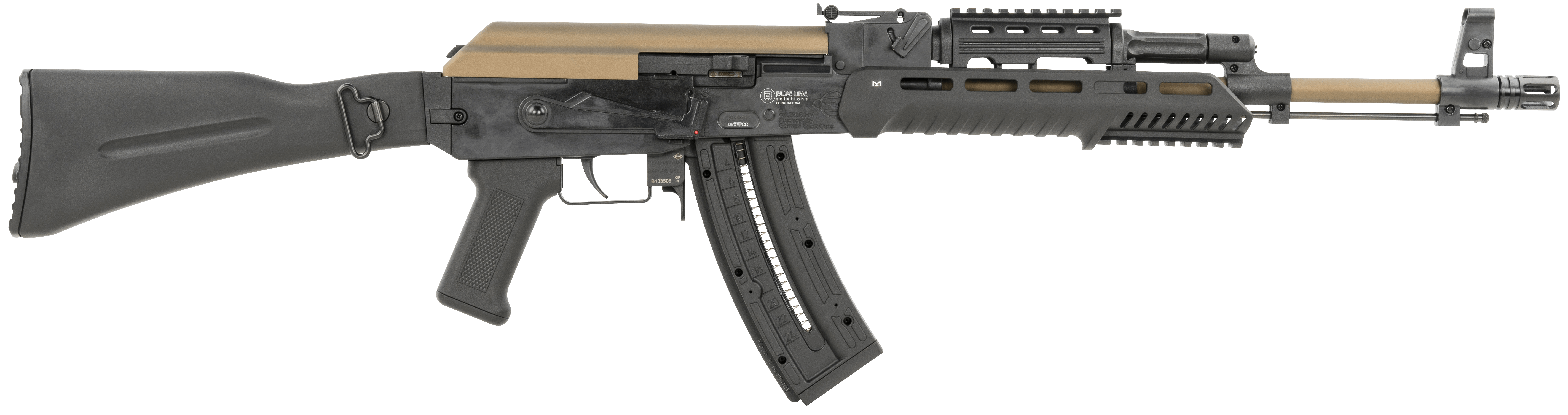 Mauser Rimfire 4070026 AK-47 22 LR 24+1 16.50″ Barrel w/Flash Hider Bronze Receiver Adjustable Rear Sight Optics Ready Picatinny Rail Left Side Folding Stock Ambidextrous Magazine Release Mauser Rimfire 4070026 AK-47 22 LR 24+1 16.50″ Barrel w/Flash Hider Bronze Receiver Adjustable Rear Sight Optics Ready Picatinny Rail Left Side Folding Stock Ambidextrous Magazine Release