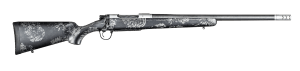 Christensen Arms 8010631300 Ridgeline FFT Full Size 6.8 Western 3+1 20 Stainless Steel Threaded Barrel Stainless Aluminum Receiver Black w/Gray Accents Fixed Sporter w/Flash Forged Technology Stock Right Hand"