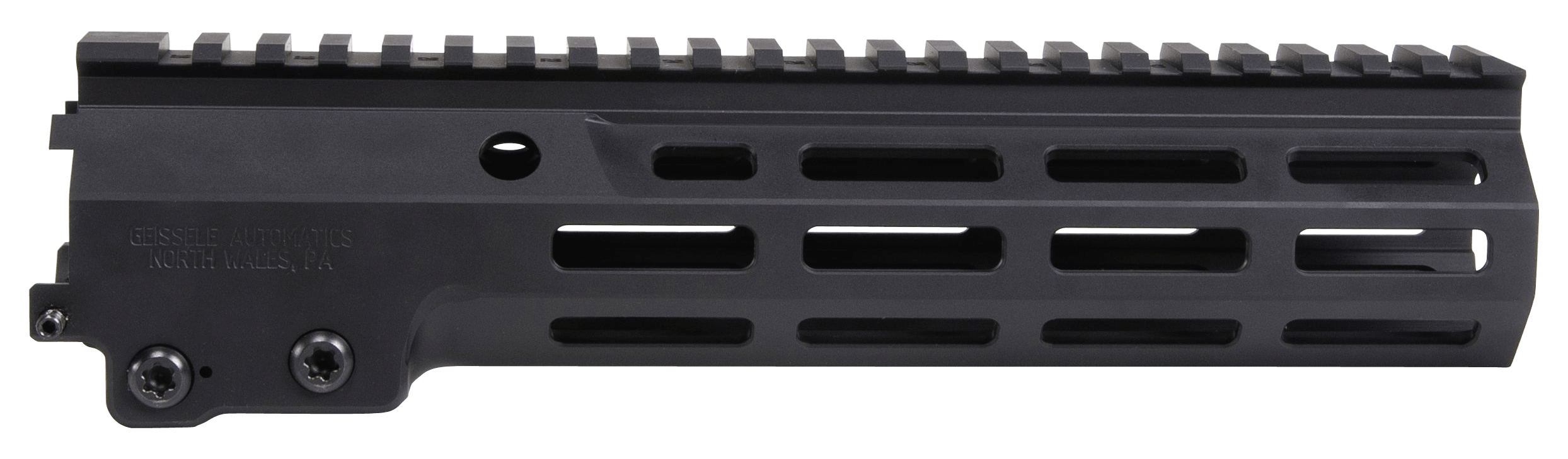 Geissele Automatics 05651B Super Modular Rail MK16 9.50″ M-LOK Black Aluminum for AR Platform Barrel Nut Included Geissele Automatics 05651B Super Modular Rail MK16 9.50″ M-LOK Black Aluminum for AR Platform Barrel Nut Included