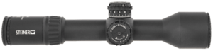 Steiner 5116 T6Xi Black 2.5-15x 50mm 34mm Tube Illuminated SCR Mil Reticle First Focal Plane Features Throw Lever Steiner 5116 T6Xi Black 2.5-15x 50mm 34mm Tube Illuminated SCR Mil Reticle First Focal Plane Features Throw Lever