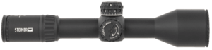 Steiner 5119 T6Xi Black 3-18x56mm 34mm Tube Illuminated SCR2 MIL Reticle First Focal Plane Features Throw Lever Steiner 5119 T6Xi Black 3-18x56mm 34mm Tube Illuminated SCR2 MIL Reticle First Focal Plane Features Throw Lever