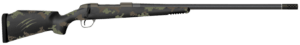 Fierce Firearms FCR300PRC24TF Carbon Rage  Full Size 300 PRC 3+1 24″ Black C3 Carbon Fiber Barrel  Tungsten Gray Cerakote Titanium Receiver  Forest Green Fixed Fierce Tech C3 Stock  Right Hand