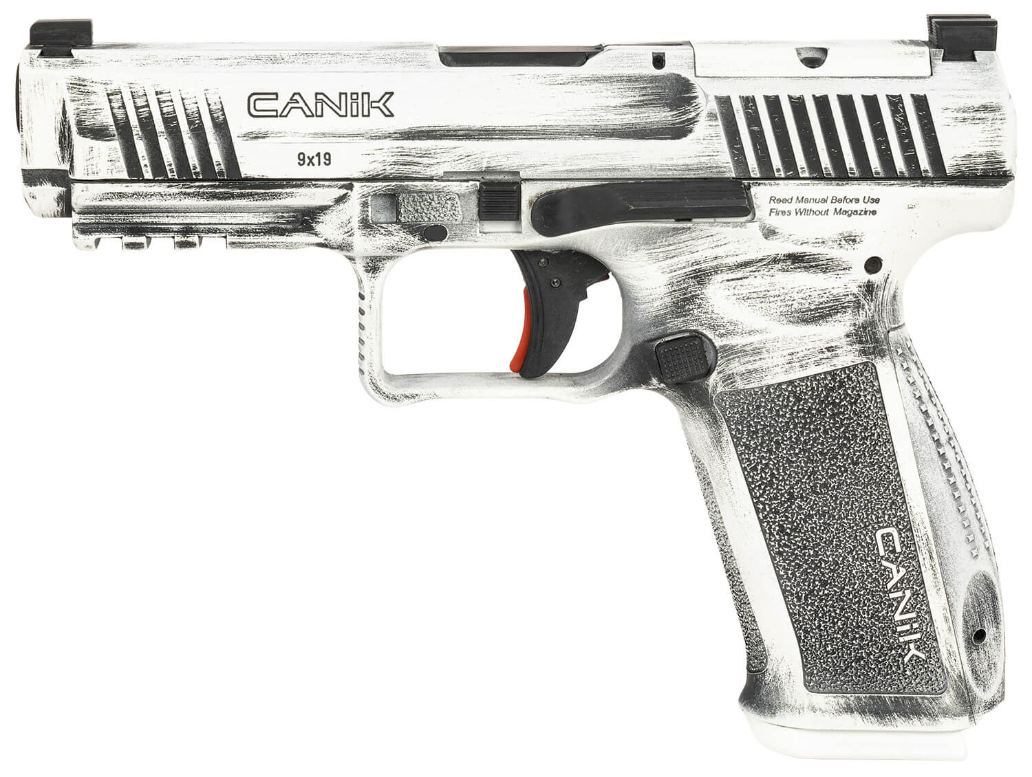 Canik HG5636ADN Mete SFT GunStuff Exclusive 9mm Luger 18+1/20+1 4.46″ Black Match Grade Barrel Arctic Distressed Cerakote Optic Ready/Serrated Steel Slide Polymer Frame w/Beavertail & Picatinny Rail Ambidextrous Canik HG5636ADN Mete SFT GunStuff Exclusive 9mm Luger 18+1/20+1 4.46″ Black Match Grade Barrel Arctic Distressed Cerakote Optic Ready/Serrated Steel Slide Polymer Frame w/Beavertail & Picatinny Rail Ambidextrous