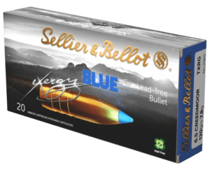 Sellier & Bellot SB65XA eXergy  6.5 Creedmoor 120 gr TAC EX Blue 20rd Box/ 12 Case