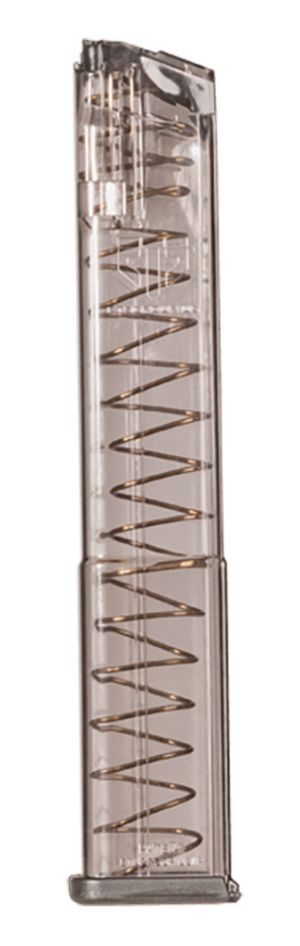 ETS Group SMKGLK18G2 Pistol Mags 31rd 9mm Luger Compatible w/ Glock 18 Smoke Polymer ETS Group SMKGLK18G2 Pistol Mags 31rd 9mm Luger Compatible w/ Glock 18 Smoke Polymer