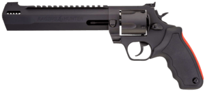 Taurus 2500081RH Raging Hunter Large Frame 500 S&W Mag 5rd 8.38″ Black Ported/Target Crown Barrel Matte Black Oxide Cylinder Black Steel Frame Black Rubber Grip Taurus 2500081RH Raging Hunter Large Frame 500 S&W Mag 5rd 8.38″ Black Ported/Target Crown Barrel Matte Black Oxide Cylinder Black Steel Frame Black Rubber Grip
