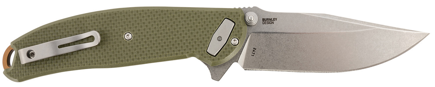 CRKT 2471 Butte 3.36″ Folding Plain Stonewashed D2 Steel Blade/OD Green G10 Handle Includes Pocket Clip CRKT 2471 Butte 3.36″ Folding Plain Stonewashed D2 Steel Blade/OD Green G10 Handle Includes Pocket Clip
