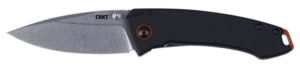 CRKT 2522 Tuna Compact 2.73″ Plain Stonewashed 8Cr13MoV SS Blade Black G10/SS Handle Includes Pocket Clip CRKT 2522 Tuna Compact 2.73″ Plain Stonewashed 8Cr13MoV SS Blade Black G10/SS Handle Includes Pocket Clip