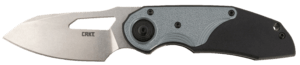 CRKT 5410 Attaboy 2.73″ Folding Drop Point Plain Stonewashed D2 Steel Blade/Black/Silver GRN Handle Includes Pocket Clip CRKT 5410 Attaboy 2.73″ Folding Drop Point Plain Stonewashed D2 Steel Blade/Black/Silver GRN Handle Includes Pocket Clip