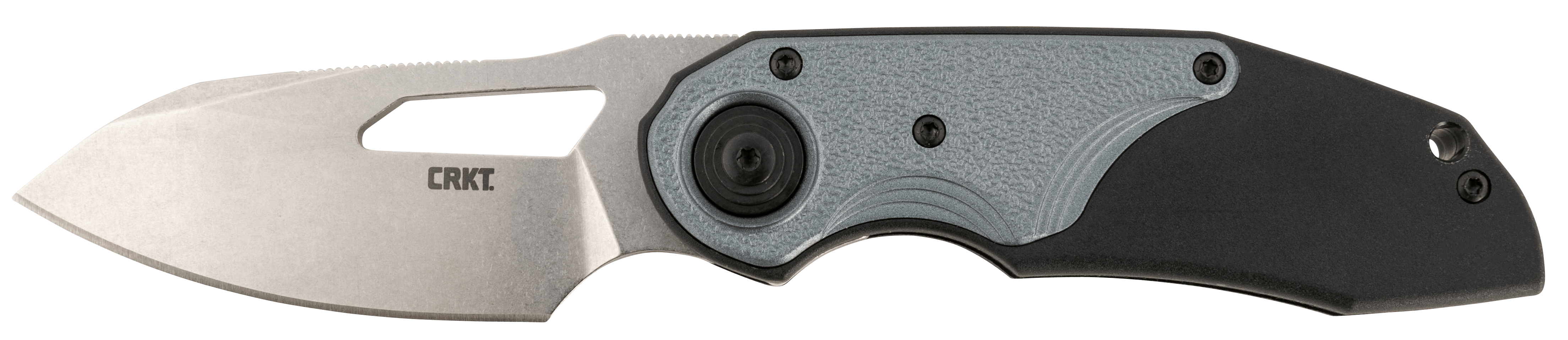 CRKT 5410 Attaboy 2.73″ Folding Drop Point Plain Stonewashed D2 Steel Blade/Black/Silver GRN Handle Includes Pocket Clip CRKT 5410 Attaboy 2.73″ Folding Drop Point Plain Stonewashed D2 Steel Blade/Black/Silver GRN Handle Includes Pocket Clip