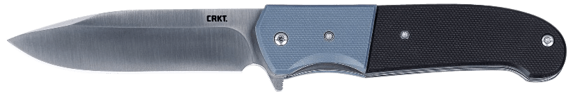 CRKT 6880 Ignitor 3.48″ Folding Drop Point Plain Satin 8Cr13MoV SS Blade/ Blue/Black G10 Handle Includes Pocket Clip CRKT 6880 Ignitor 3.48″ Folding Drop Point Plain Satin 8Cr13MoV SS Blade/ Blue/Black G10 Handle Includes Pocket Clip