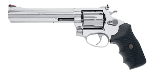 Rossi 2RM641 RM64  Medium Frame 357 Mag 6 Shot  4″ Black Steel Barrel  Cylinder & Frame  Black Textured Rubber Grip  Hammer Block Safety