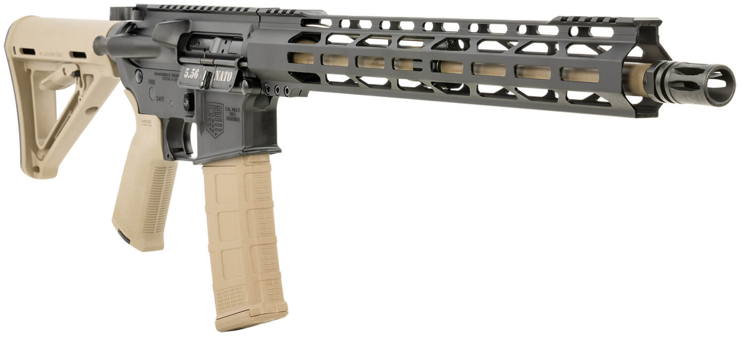 Diamondback DB175AK221 DB15 GunStuff Exclusive 223 Rem/5.56 NATO 30+1 16″ Flat Dark Earth Cerakote Chrome Moly Barrel Black Hard Coat Anodized Picatinny Rail Aluminum Receiver 15″ M-LOK Handguard Flat Dark Earth Synthetic Magpul Carbine Stock Diamondback DB175AK221 DB15 GunStuff Exclusive 223 Rem/5.56 NATO 30+1 16″ Flat Dark Earth Cerakote Chrome Moly Barrel Black Hard Coat Anodized Picatinny Rail Aluminum Receiver 15″ M-LOK Handguard Flat Dark Earth Synthetic Magpul Carbine Stock
