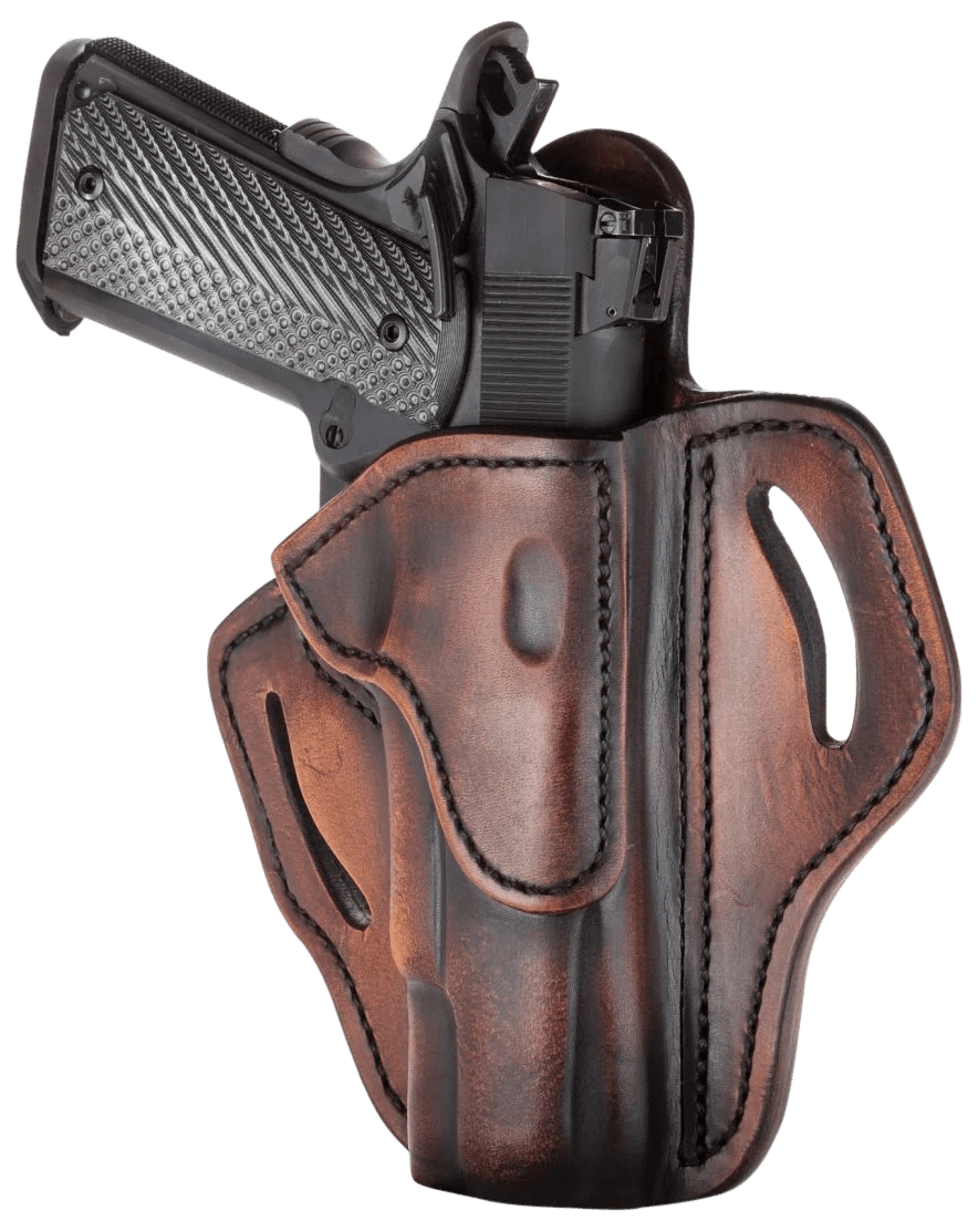 1791 Gunleather ORBH1VTGR BH1 Optic Ready OWB 01 Vintage Leather Belt Slide Fits 4-5″ 1911 Right Hand 1791 Gunleather ORBH1VTGR BH1 Optic Ready OWB 01 Vintage Leather Belt Slide Fits 4-5″ 1911 Right Hand