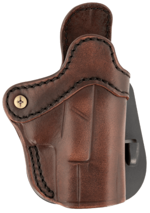 1791 Gunleather ORPDH21VTGR Paddle Holster Optic Ready OWB Size 2.1 Vintage Leather Paddle Fits S&W M&P Shield Fits Glock 17 Fits Springfield XD9 Right Hand 1791 Gunleather ORPDH21VTGR Paddle Holster Optic Ready OWB Size 2.1 Vintage Leather Paddle Fits S&W M&P Shield Fits Glock 17 Fits Springfield XD9 Right Hand