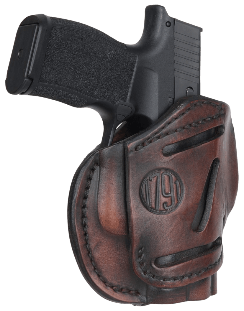 1791 Gunleather 3WH2VTGA 3-Way IWB/OWB Size 02 Vintage Leather Belt Loop Fits Ruger LCP Fits S&W Bodyguard Fits Glock 42 Ambidextrous Hand 1791 Gunleather 3WH2VTGA 3-Way IWB/OWB Size 02 Vintage Leather Belt Loop Fits Ruger LCP Fits S&W Bodyguard Fits Glock 42 Ambidextrous Hand