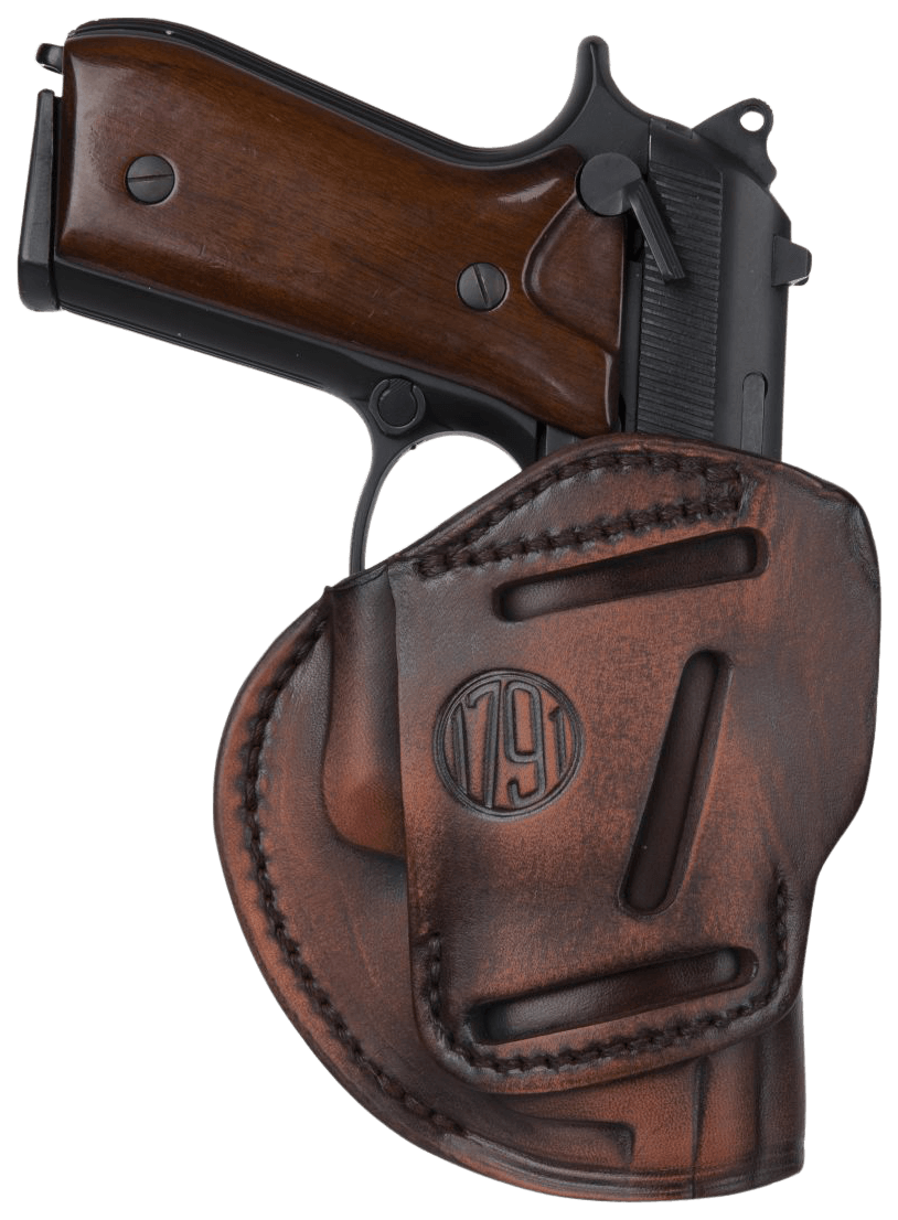 1791 Gunleather 3WH5VTGA 3-Way IWB/OWB Size 05 Vintage Leather Belt Loop Fits Glock 17 Fits HK VP9 Fits MP9 Ambidextrous Hand 1791 Gunleather 3WH5VTGA 3-Way IWB/OWB Size 05 Vintage Leather Belt Loop Fits Glock 17 Fits HK VP9 Fits MP9 Ambidextrous Hand