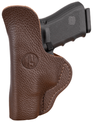 1791 Gunleather FCD4BRWL Fair Chase IWB Size 04 Brown Leather Deer Hide Belt Clip Fits Glock 17/19 Left Hand 1791 Gunleather FCD4BRWL Fair Chase IWB Size 04 Brown Leather Deer Hide Belt Clip Fits Glock 17/19 Left Hand