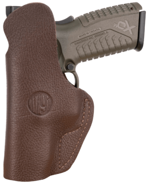 1791 Gunleather FCD5BRWL Fair Chase IWB Size 05 Brown Leather Deer Hide Belt Clip Fits Sig P320 Left Hand 1791 Gunleather FCD5BRWL Fair Chase IWB Size 05 Brown Leather Deer Hide Belt Clip Fits Sig P320 Left Hand