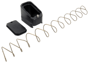 Shield Arms G17ME5BLK Magazine Extension +5 Extended 40 S&W/9mm Luger Compatible w/Glock 17/19X/22/34/35/45 Black Anodized Aluminum Shield Arms G17ME5BLK Magazine Extension +5 Extended 40 S&W/9mm Luger Compatible w/Glock 17/19X/22/34/35/45 Black Anodized Aluminum