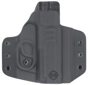 C&G Holsters 0256100 Covert  OWB Black Kydex Belt Loop Fits Sig P365/P365 XL