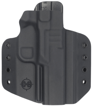 C&G Holsters 1696100 Covert  OWB Black Kydex Belt Loop Fits FN 509/T Right Hand
