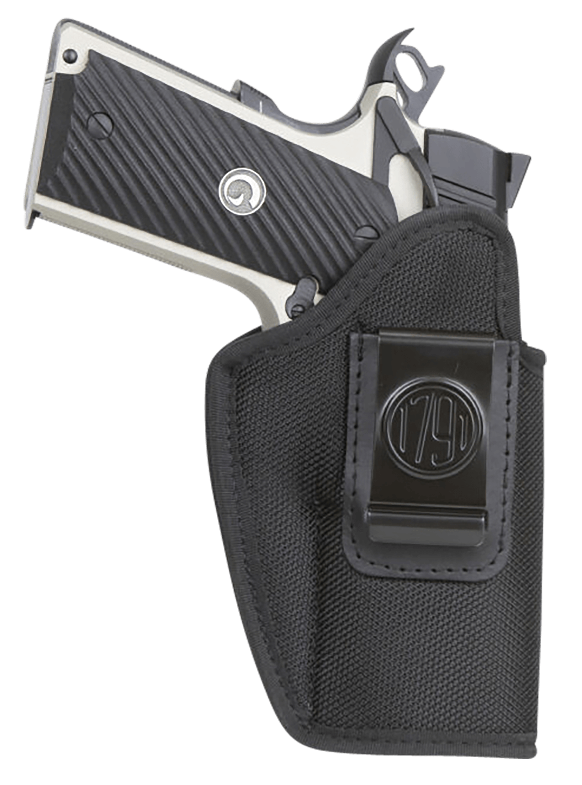 1791 Gunleather PNIWB4BLKL Premium Nylon IWB Size 04 Black Ballistic Nylon Clip-On Left Hand 1791 Gunleather PNIWB4BLKL Premium Nylon IWB Size 04 Black Ballistic Nylon Clip-On Left Hand