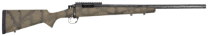 Proof Research 135297 Glacier TI Full Size 7mm PRC 4+1 24″ Carbon Fiber Match Grade Threaded Barrel  Black Cerakote Titanium Receivern w/Picatinny Rail  Fixed PROOF Hunter TFDE Carbon Fiber Stock