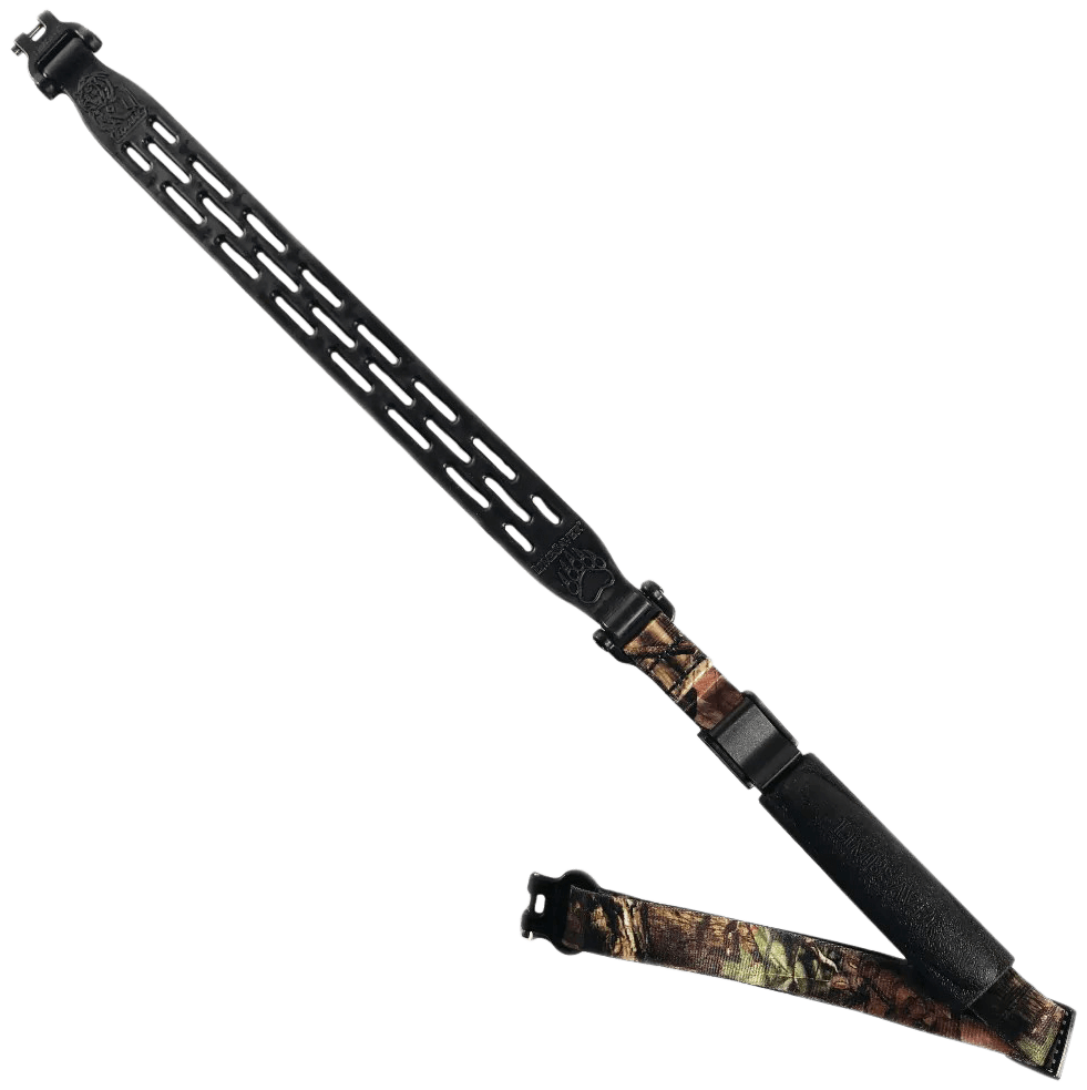 Limbsaver 12295 Kodiak-Air Sling made of Black NAVCOM Rubber & Mossy Oak Break-Up Nylon with 1″ W & Adjustable Design for Rifles Limbsaver 12295 Kodiak-Air Sling made of Black NAVCOM Rubber & Mossy Oak Break-Up Nylon with 1″ W & Adjustable Design for Rifles