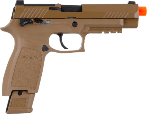 Sig Sauer Airguns AIRPFM17GG Proforce M17 Air Soft Green Gas 6mm 21+1 Coyote Polymer Grips