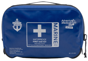 Adventure Medical Kits 01150450 Marine 450 Treats Injuries/Illnesses Dust Proof Waterproof Blue Adventure Medical Kits 01150450 Marine 450 Treats Injuries/Illnesses Dust Proof Waterproof Blue